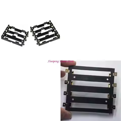 Flame Retardant 18650 Battery Holder DIY 3/4-Slot Lithium Battery Storage Box 77JC