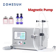 ZONESUN ZS-YTMP1S Bottle Filling Machine Magnetic Pump Mineral Water Essential Oil Fluid Quantitative Filler Packing Production