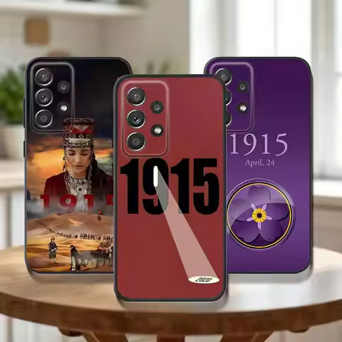 Armenian genocide 1915 Phone Case For Samsung Galaxy A73,31,32,72,41,53,52,71,22,5G,Note,J7,8,9 Soft