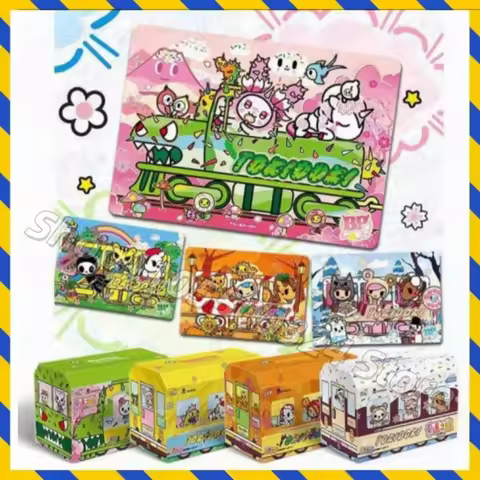Tokidoki Sealed Booster Box Trading Cards Genuine Holo Licensed Unicorno Anime Adventure Trip Wave 1