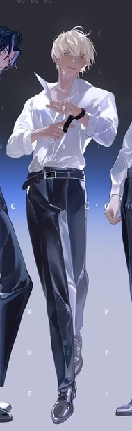 Anime Character Body Pillow