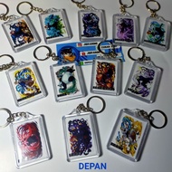 GANTUNGAN Jujutsu KAISEN Keychain / anime Keychain / anime Keychain