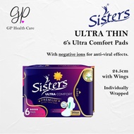 SISTERS Ultra Comfort (Ultra Thin) 6's - GP Health Care