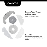 [Accessories] Dreame D9/F9/D9 Pro/L10s Ultra/W10 Pro Robot Vacuum Mop Cloth/Pad | Antibacterial Microfiber/Non-Reusable