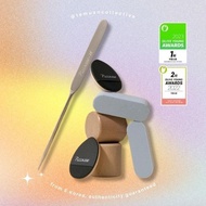 Best Piccasso Makeup Spatula Special Set (Finger Sponge 2P + Micro Puff 2P) Best