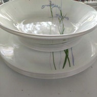 Original USA Corelle Dinner Set 16 (Corelle Shadow Iris)