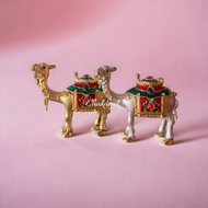 Camel Frankincense Display Medium Size Gold Color