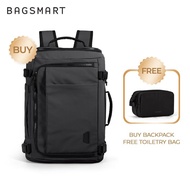 TimeToGo- Bagsmart Gift Multifunctional Waterproof Travel Backpack Package & Small Makeup Bag
