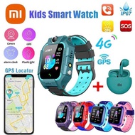 Kids 4G Sim Card Call Camera GPS Location SOS Antil-lost IP67 Waterproof Smart Watch For Ios Kid Gif