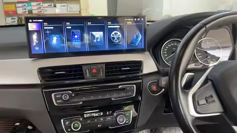 14.9 Inch Android 14 Carplay For BMW X1 F48 X2 F49 2016-2019 Car Multimedia Player GPS Navigation Au