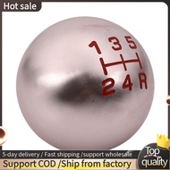 Automotive Cnc Aluminum 5-Speed Jdm Spherical Shift Gear Knob (The thread is M10 x 1.5) For  Feichen
