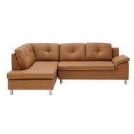 Koncept Furniture โซฟาเข้ามุมซ้าย รุ่น Trumble สีน้ำตาล (240x179x82 ซม.)