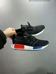 全新🌸 Adidas NMD R1 Boost 藍紅/黑色 舒適減震男女同款運動鞋