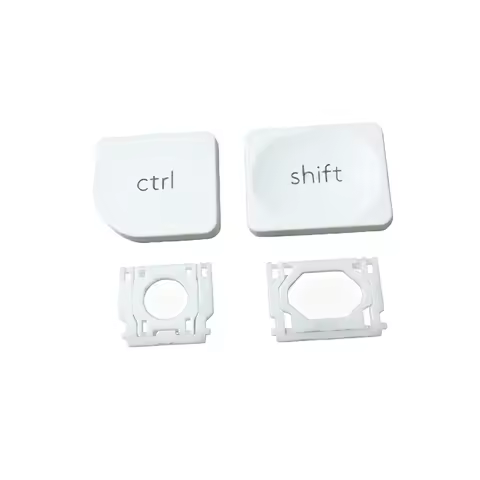 Replacement Key Cap Hinge Rubber For Logitech MX Keys Mini YR0084 Left Ctrl and Left Shift Key Keybo