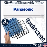 (Special Model) Original Part PANASONIC Filter Aircon For Wall Mounted 1-2.5HP ( 2PCS ) D00K1016 / CWD001279