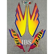 YT 115 STICKER ORANGEORANGE STANDARD STRIPING ORIGINAL YAMAHA YT115 POLET