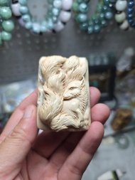 純天然長毛象猛瑪牙鵰  九尾