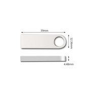 pendrive/ Triangle Metal Mini portable Pendrive USB2.0 4GB 8GB Silver