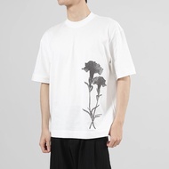 Ea7 Men's Loose Short-Sleeved T-Shirt Casual All-Match Classic Style Men Women