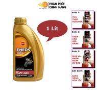 Dầu nhớt tổng hợp động cơ xe số xe máy Eneos 5W40 EN-MA2-5W40 1lít - Đạt chuẩn API SJ Bôi trơn làm m