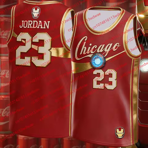 Chicago Classic Basketball Jersey Iron Man basketball vest Michael Jordan 23 Basketball Jersey Fans 