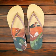 女款防滑防水夾腳拖鞋 Astrid阿脆 室內室外拖鞋 -與地球共存-