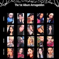 aespa armageddon cdp aespa album Aespa Zha Personal Photocard Supernova Regular One Album Card Armag