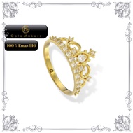 Cincin 916 Batu Swarovski / 22k Ring Swarovski Stone