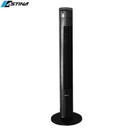 (ส่งฟรี) พัดลม พัดลมทาวเวอร์ หน้าจอระบบสัมผัส มีรีโมทคอนโทรล ASTINA AC014C SMART สีดำ ของแท้รับประกั