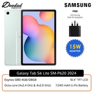 Samsung Galaxy Tab S6 Lite Tablet Wifi 2024 SM-P620 4GB+128GB With 15W Adapter | 1 Year MY Warranty