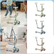 [mojotorw7] 3 Wheel Kick Scooter, Kids Scooter, Adjustable Height Riding Toy Kick Push Scooter 3 Whe