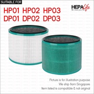 HP01 HP02 HP03 DP01 DP02 DP03 Compatible Air Purifier Fan Dyson Filter - Hepalife