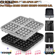 CUCKO 1pcs Air Fryer Waffle Maker, Square Silicone Waffle Baking Mold, Reusable Waffle Mould for Nin