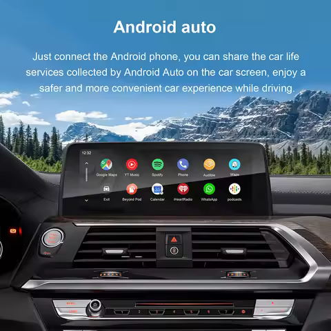 Wireless CarPlay Android AUTO For BMW NBT CIC System For BMW 5 Series F10 F11 2011-2017 NBT CIC Syst