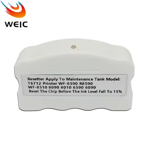 T6712 Maintenance Tank Chip Resetter for Epson Workforce Pro WF6090 WF6590 WF8010 WF8090 WF8590 WF85