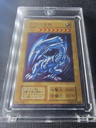 【Fancard】#遊戲王 #OCG #TCG #Yu_Gi_Oh 遊戯王 初版 無角 無標 Blue-Eyes White Dragon ブルーアイズ・ホワイト・ドラゴン 青眼の白龍 稀有舊版燙金字