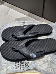 THE NORTH FACE 黑色夾腳拖鞋