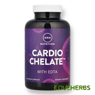 MRM Nutrition, Cardio ChelateTM with EDTA, 180 Vegan Capsules | Shelf Life: 2–4 Years