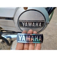 MESIN RXS ENGINE EMBLEM 2PCS YT115 ENGINE EMBLEM YAMAHA EMBLEM RXS ENGINE BLOCK EMBLEM RXS ENGINE BL