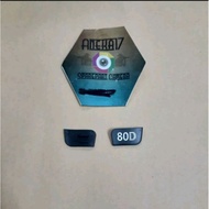 CANON 80D EMBLEM LOGO