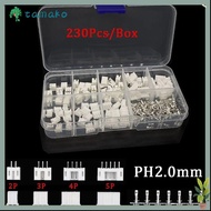 TAMAKO Header JST Connector, Terminal Kit PH2.0 2p 3p 4p 5 pin 2.0mm Pitch Terminal Kit / Housing / 