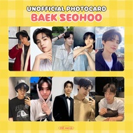 BAEK SEOHOO UNOFFICIAL PHOTOCARD/ KOREAN DRAMA ACTOR/ KOREAN AKTOR PHOTOCARD/ KOREAN ACTRIS