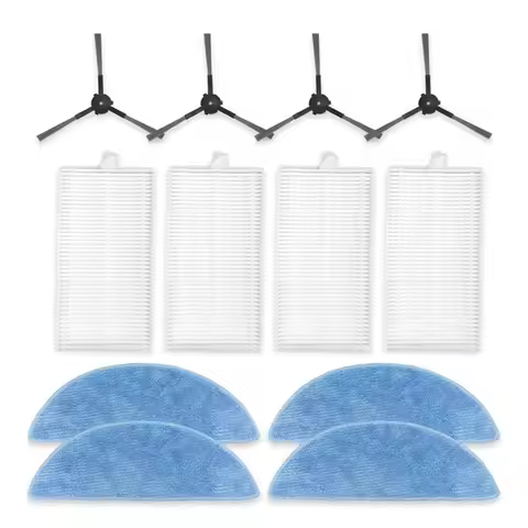 LICE-For ECOVACS DEBOT Y1 PRO / Y1 PRO PLUS, YEEDI Y1 PRO / Y1 PRO PLUS Vacuum Side Brush Hepa Filte