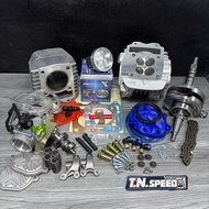 ชุดwave125iวาฬ 4วาล์ว ชัก3-LED/MSX  4วาล์ว ลูก MITRONขนาด 56/57/58/59/60/61/62+ข้อเหวี่ยง+ปะเก็นมิเน