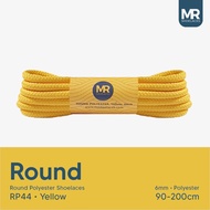 MR Shoelaces RP44 Yellow (Yellow) Round Shoelaces BIG 6mm Shoelaces 90cm 100cm 120cm 150cm 180cm-200