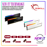 G.Skill Ripjaws M5 RGB 32GB (2x16GB) DDR5 5200MHz CL40 & 6000MHz CL30 & 6400MHz CL32 Intel XMP Deskt