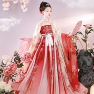 Ancient costume original big sleeve shirt Tang style embroidery super fairy Hanfu woman