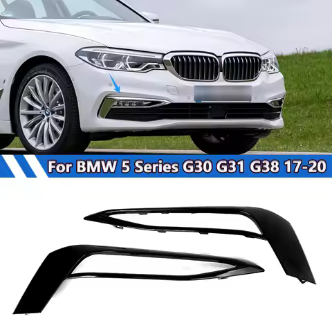 For BMW 5 Series G30 G31 G38 518d 520d 530i 540i M550d Sport Model 2017-2020 Front Fog Light Grille 