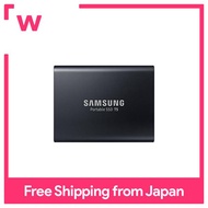 Samsung T5 1TB USB3.1 Gen2 external SSD (portable SSD) MU-PA1T0B / IT deep black