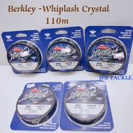 Berkley Whiplash Crystal 110m / 300m berkley line tali berkley braided